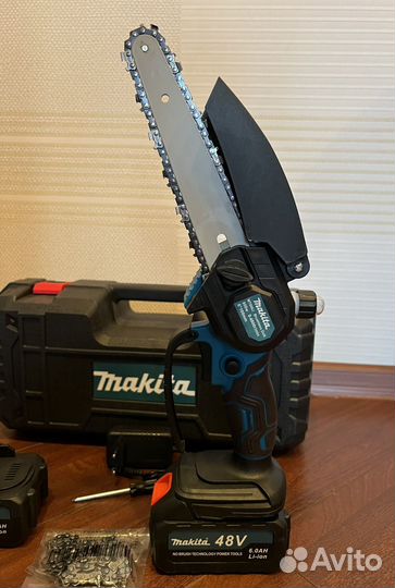 Аккум Цепная пила Makita 200мм/150мм (2 шт цепи)