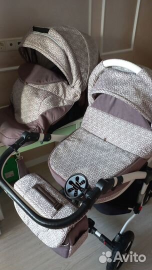 Коляска 2 в 1 adamex avila