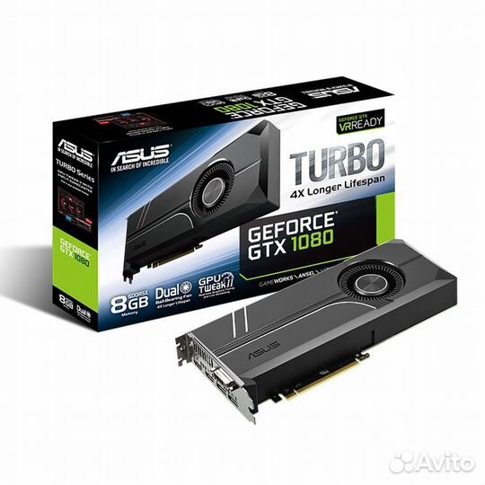 Видеокарта Asus GeForce GTX 1080 turbo