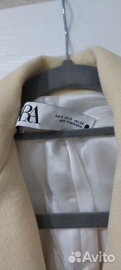 Пальто zara M шерсть
