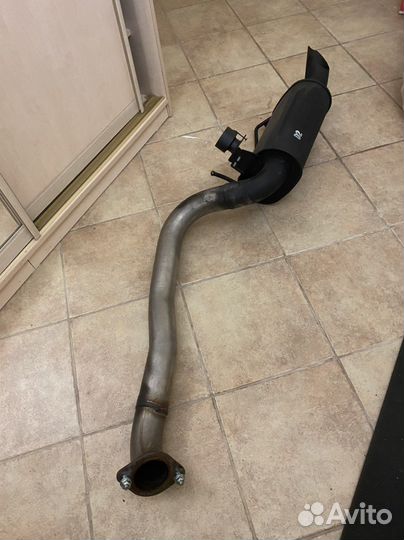 Глушитель на Infiniti QX80