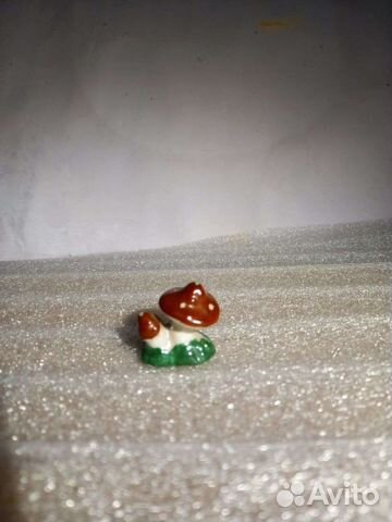 Грибы миниатюра Городница 40-е годы Оригинал