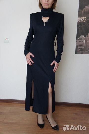 Трикотажное платье из 90-х