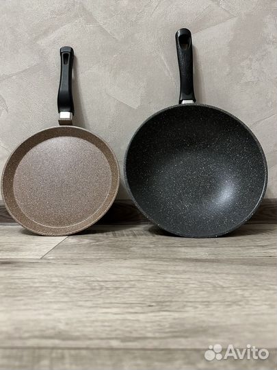 Новые Сковороды, грили, кастрюли и воки от 840