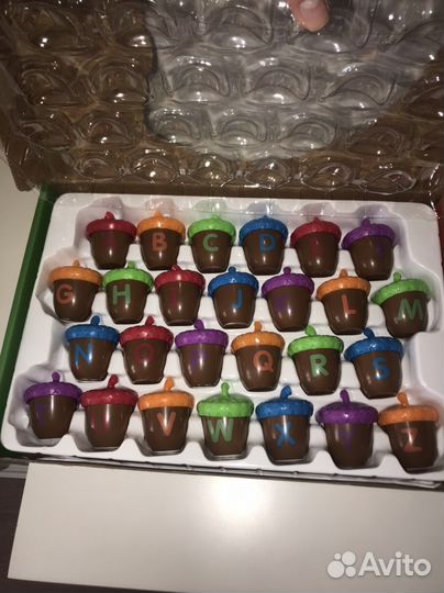 Learning resources alphabet acorns алфавит