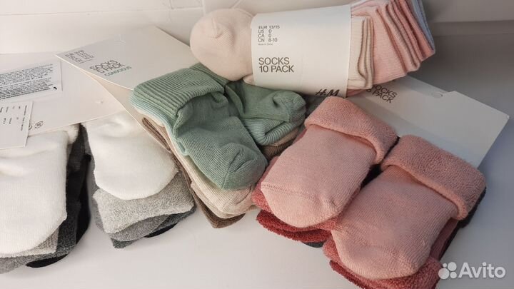 Носки детские для девочки и мальчика hm
