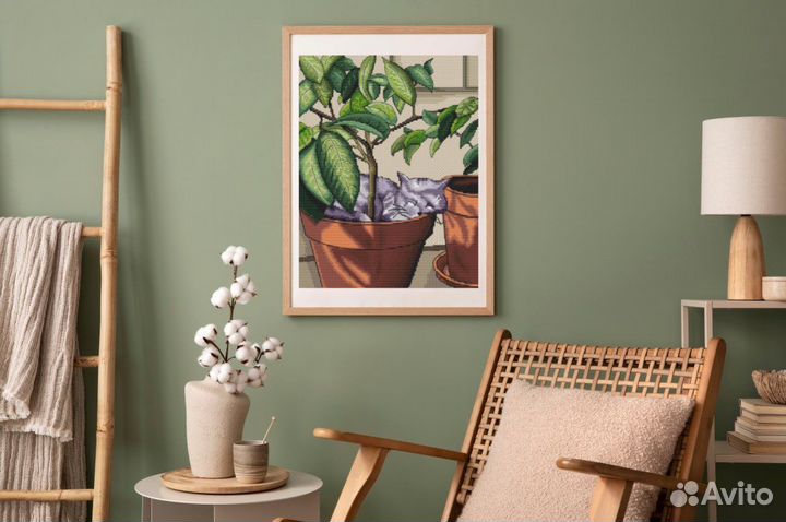 Авторская схема вышивки крестом