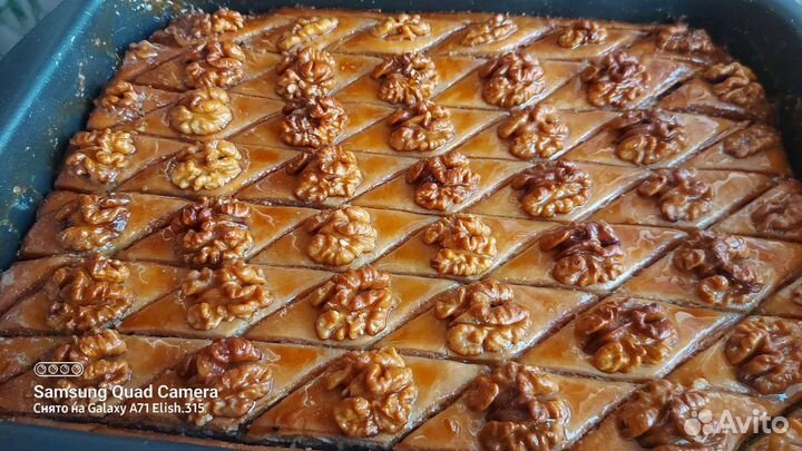 Азербайджанская домашня пахлава