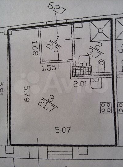 Квартира-студия, 27,9 м², 15/18 эт.
