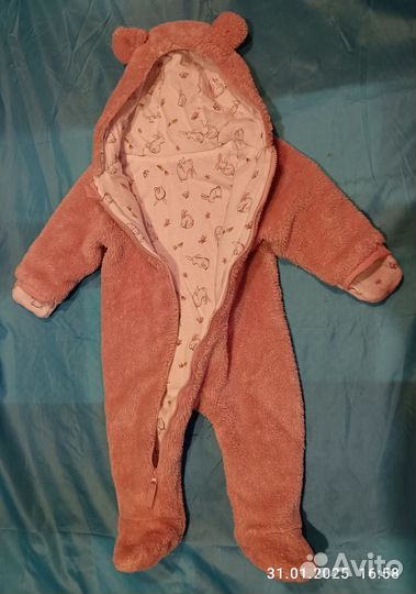 Комбинезон махровый 68 р