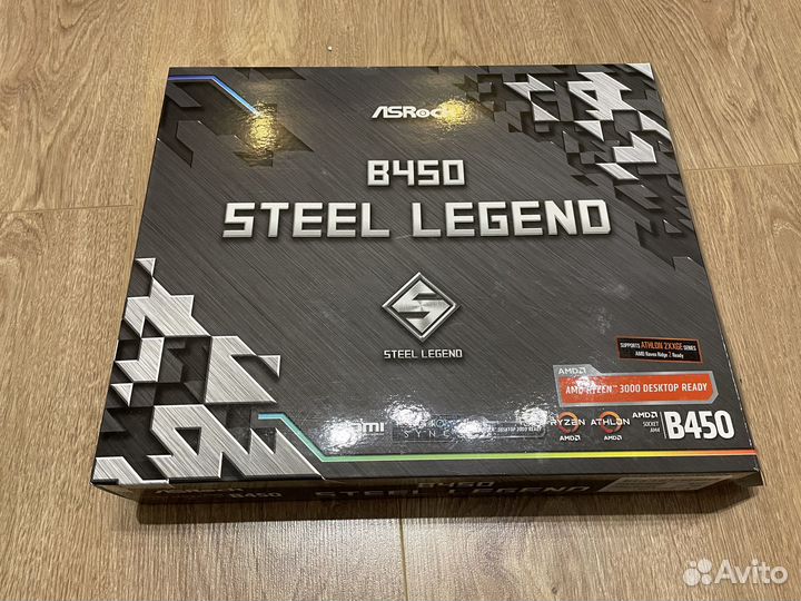 Материнская плата AsRock B450 Steel Legend