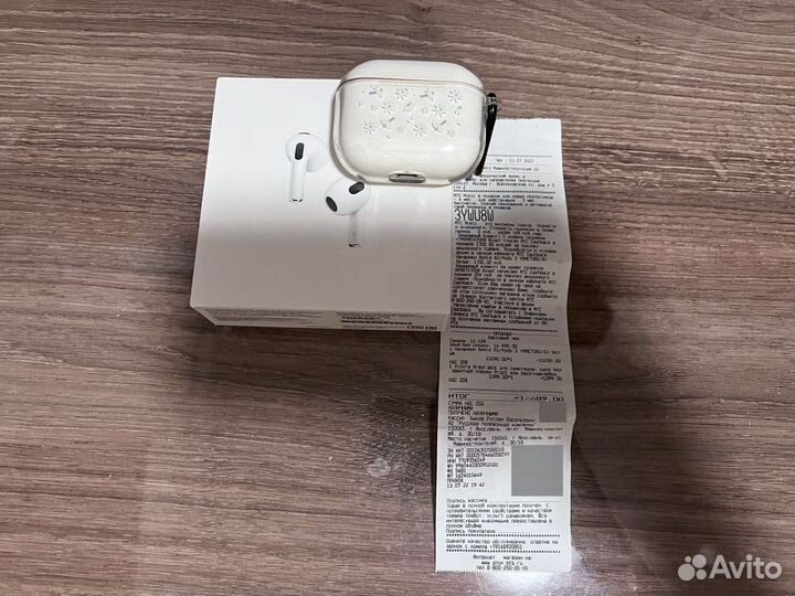 Airpods 3 оригинал Беспроводные наушники