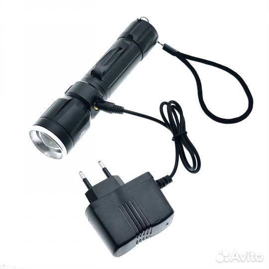 Патриот PT-FLR06 фонарь ручной (1L, 18650.,zoom)