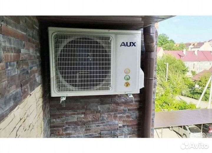 Сплит система с установкой