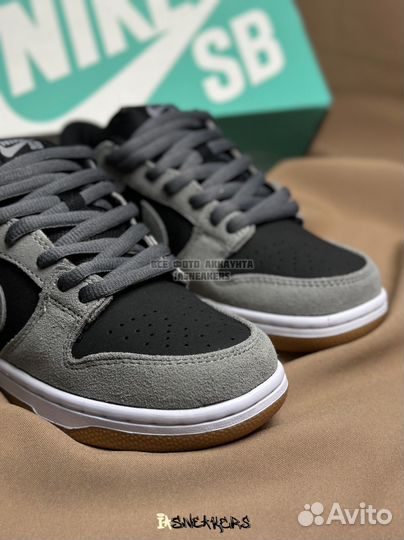 Кроссовки Nike Dunk SB low серые 37-45