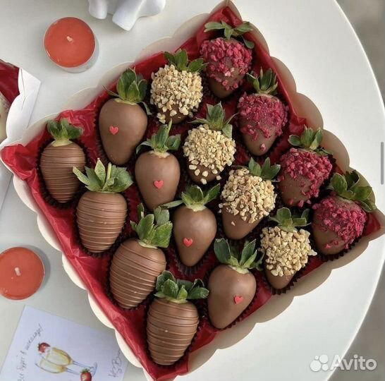 Клубника в бельгийском шоколаде