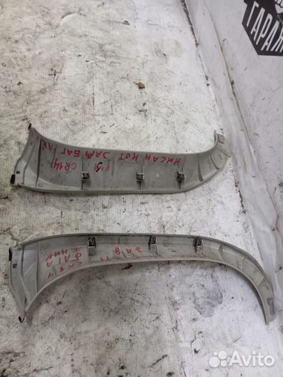 Накладка крышки багажника боковая Nissan Note E11