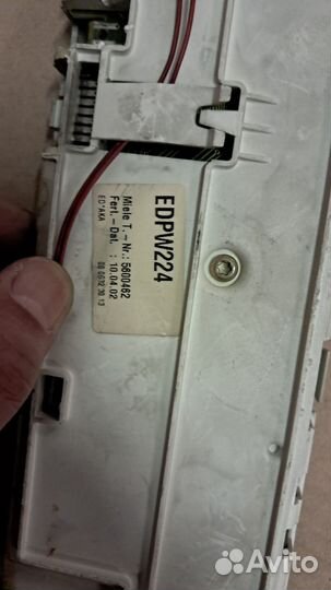 Модуль индикация стиральной машинки Miele