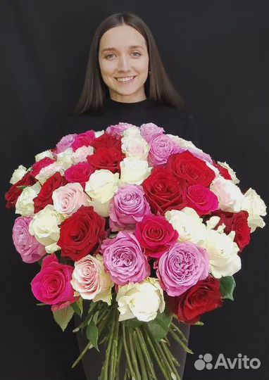 Букет роз эквадор