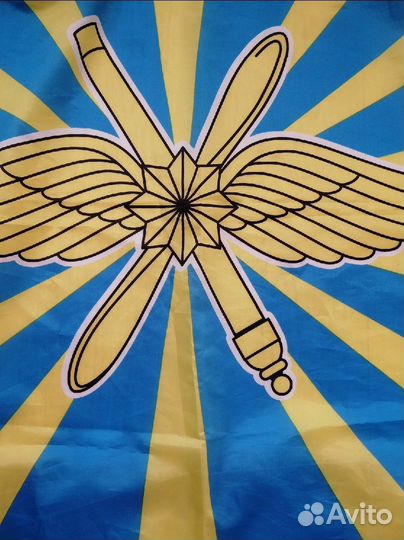 Флаг ввс, флаг вкс, 135 см х 91 см