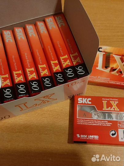 Новая аудиокассета SKC LX90