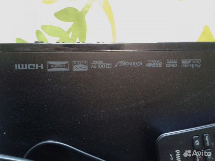 Проигрыватель DVD dvp3358k/51 С 5.1 аудио и стерео