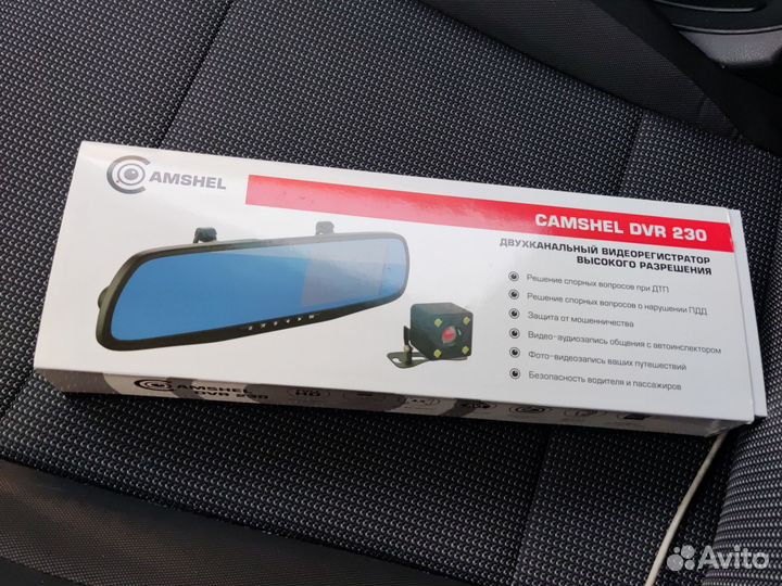 Видеорегистратор зеркало с радар детектором