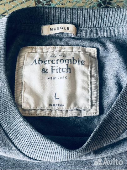 Футболка с длинным рукавом Abercrombie Fitch б/у