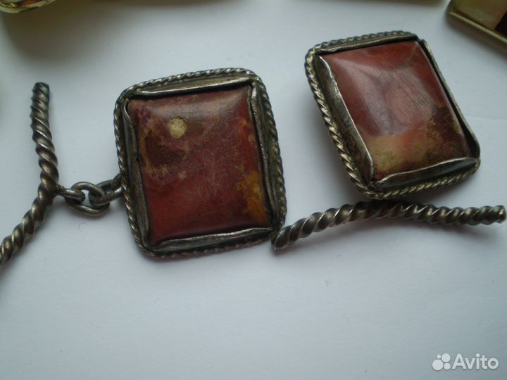 Антикварные и винтажные запонки Европа