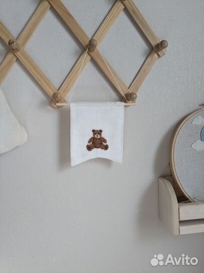 Флажок мишка