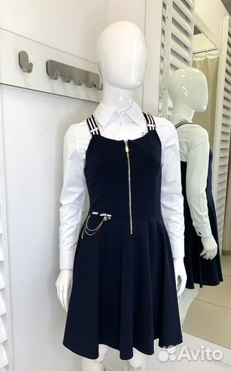 Маленькая леди 146,152,164см. Сарафан новый