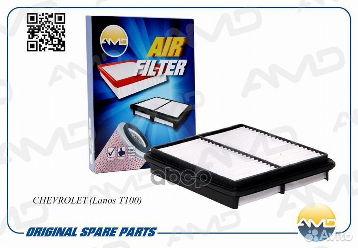 Фильтр воздушный chevrolet Lanos T100 AMD.FA41 AMD