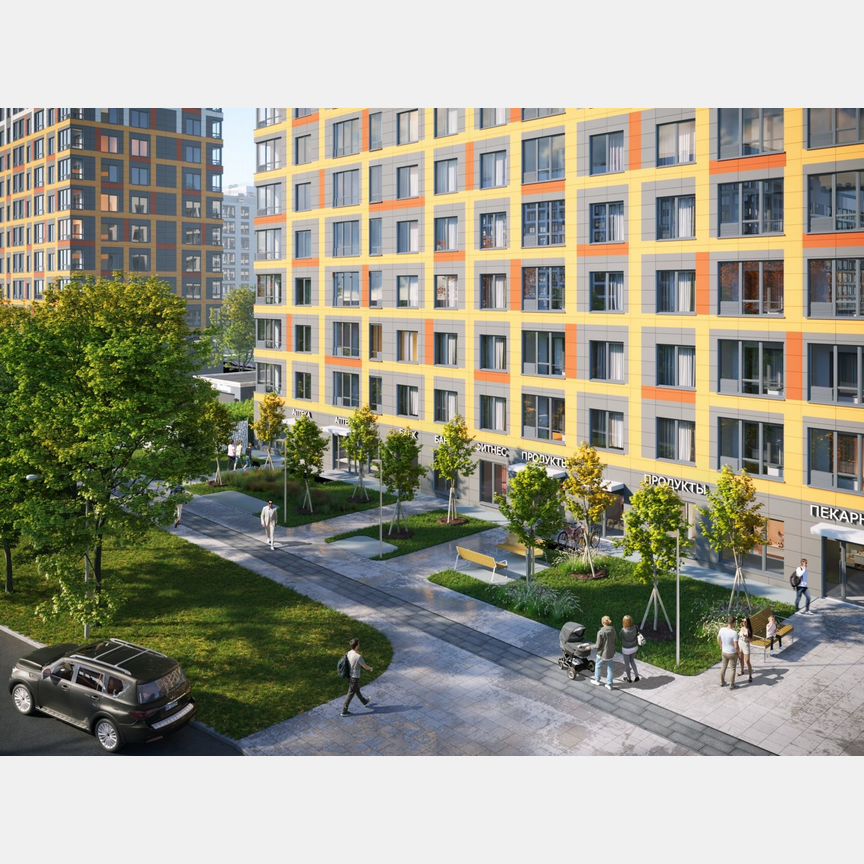 3-к. квартира, 84,8 м², 3/12 эт.