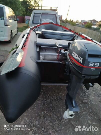 Лодка пвх с мотором и прицепом