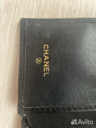 Кошелек chanel черно золотой