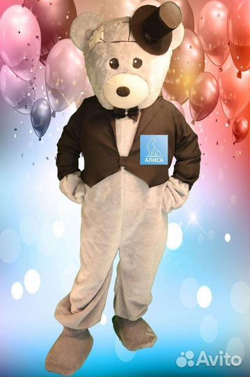 Ростовая кукла Мишка Тедди, Зайка, Енот и другие