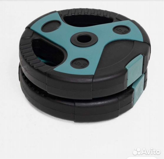 Диски для грифа, 5 кг * 2