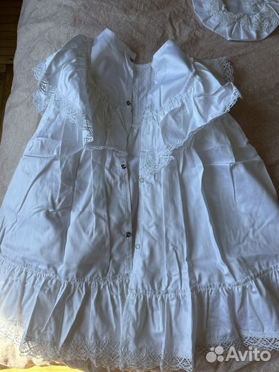 Платье для крещения девочки 92