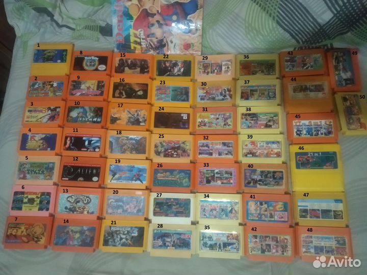 Стародельные картриджи Dendy/Subor/Nes/Famicom