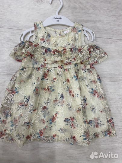 Платье для девочки 80/86