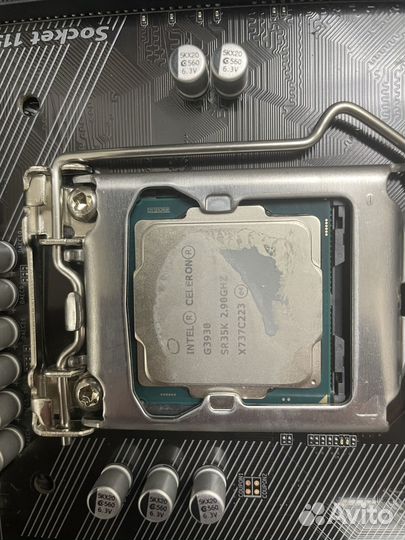 Материнская плата z270p-D3 с процессором G3930