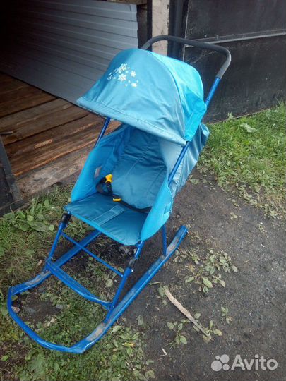 Коляска санки