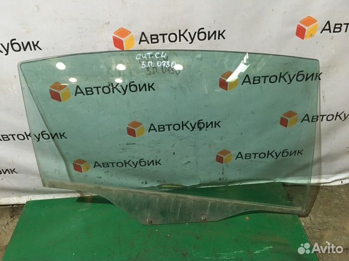 Стекло двери заднее правое Citroen C4 хэтчбек