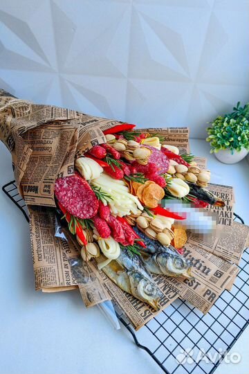 Съедобные букеты для мужчин