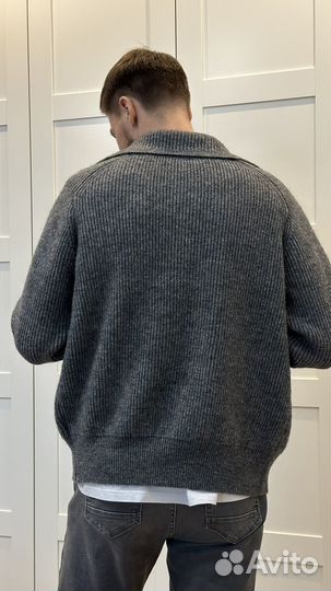 Мужской вязаный кардиган