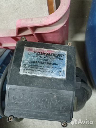 Садовый насос джилекс джамбо 60/35 П, поверхностны