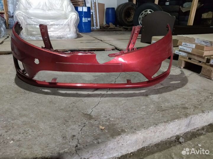Передний бампер kia rio 3