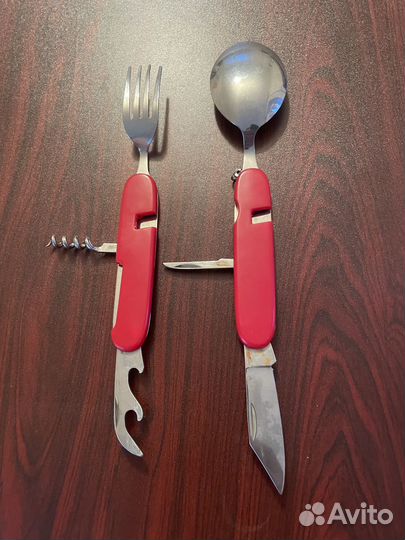 Мультитул походный ложка вилка нож