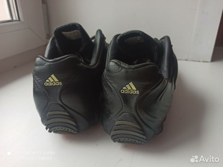 Adidas кроссовки кеды слипоны оригинал кожа 45,5 р