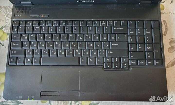 Ноутбук Emachines E528, Core 2 DuoT6600, DDR 4gb